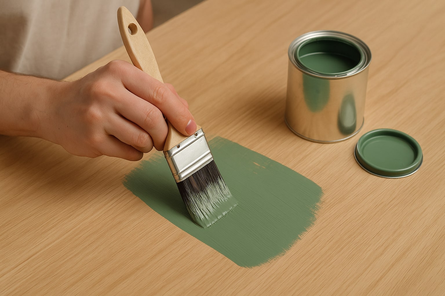 fineer verven, fineer