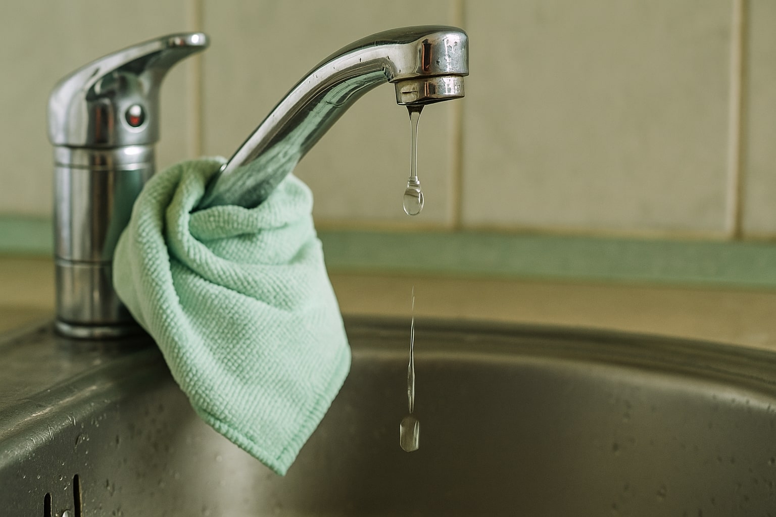 lekkende kraan tijdelijk stoppen,lekkende kraan