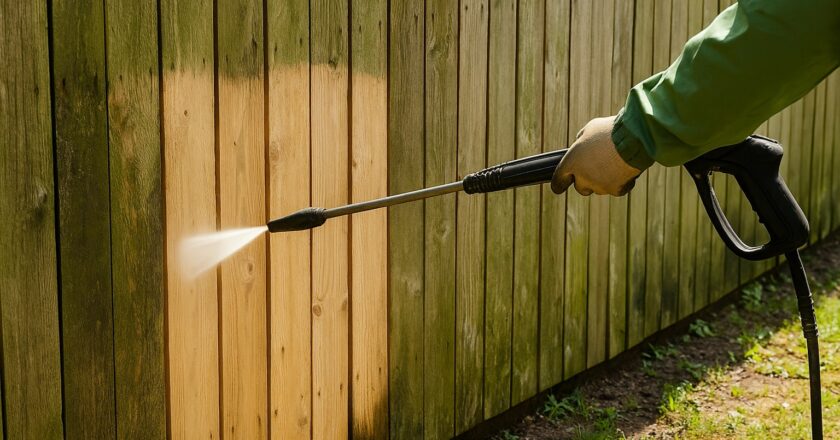Schutting schoonmaken: van verweerd hout naar frisse tuinmuur