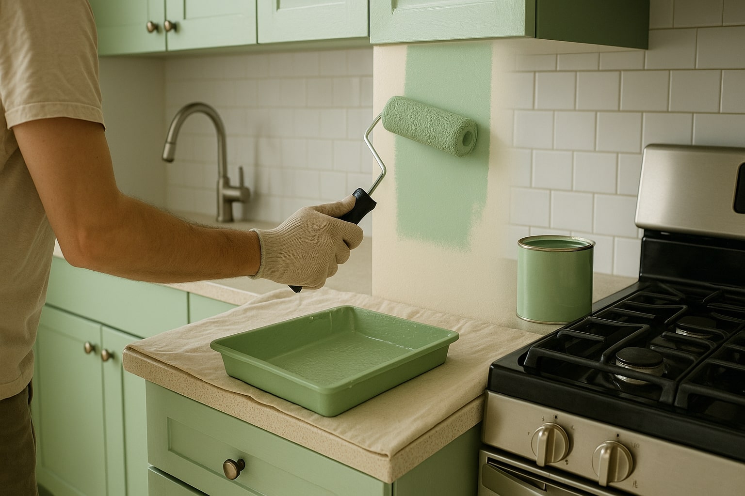 keuken schilderen,keuken