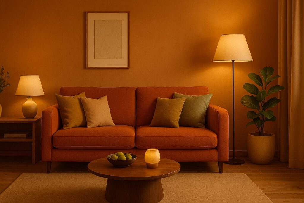 warme woonkamer kleuren,warme woonkamer