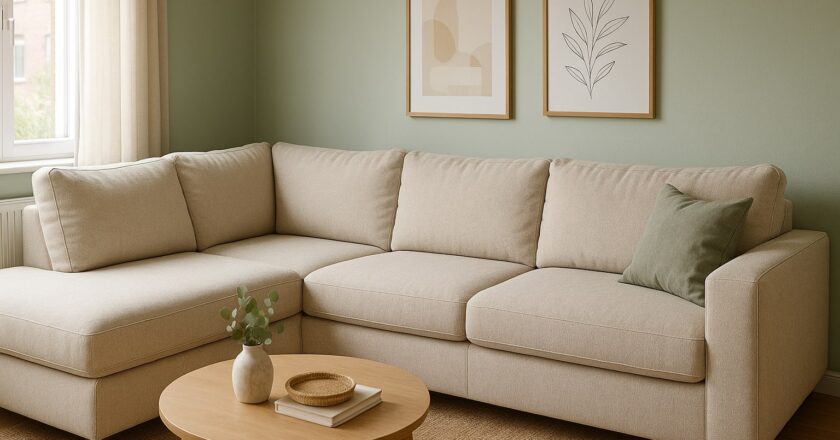 Grote bank in kleine woonkamer: hoe je ruimte én comfort combineert