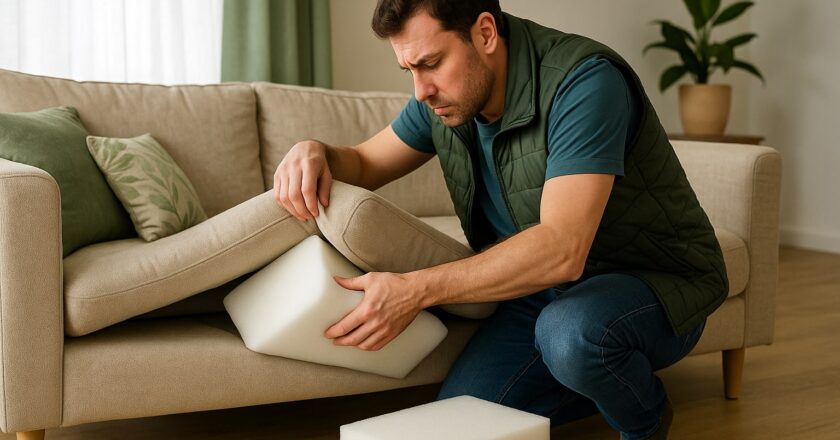 Doorgezakte bank opvullen: zo geef je jouw zitcomfort en interieur een tweede leven