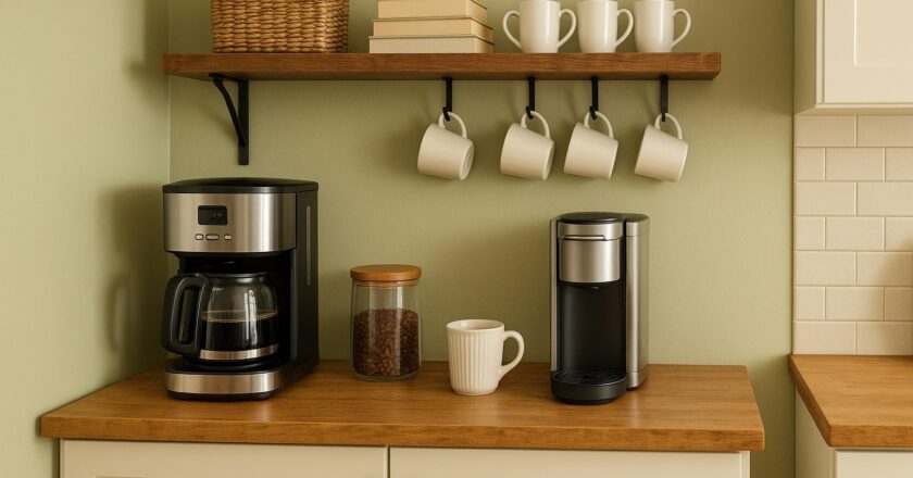 Koffiehoek keuken maken: creëer jouw perfecte koffiemoment thuis