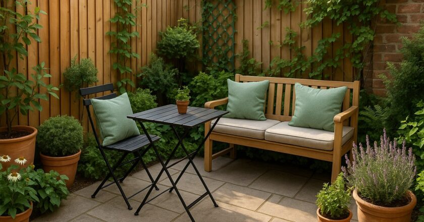 Kleine patio tuin inrichten: van schaduwplek tot sfeervol buitenleven