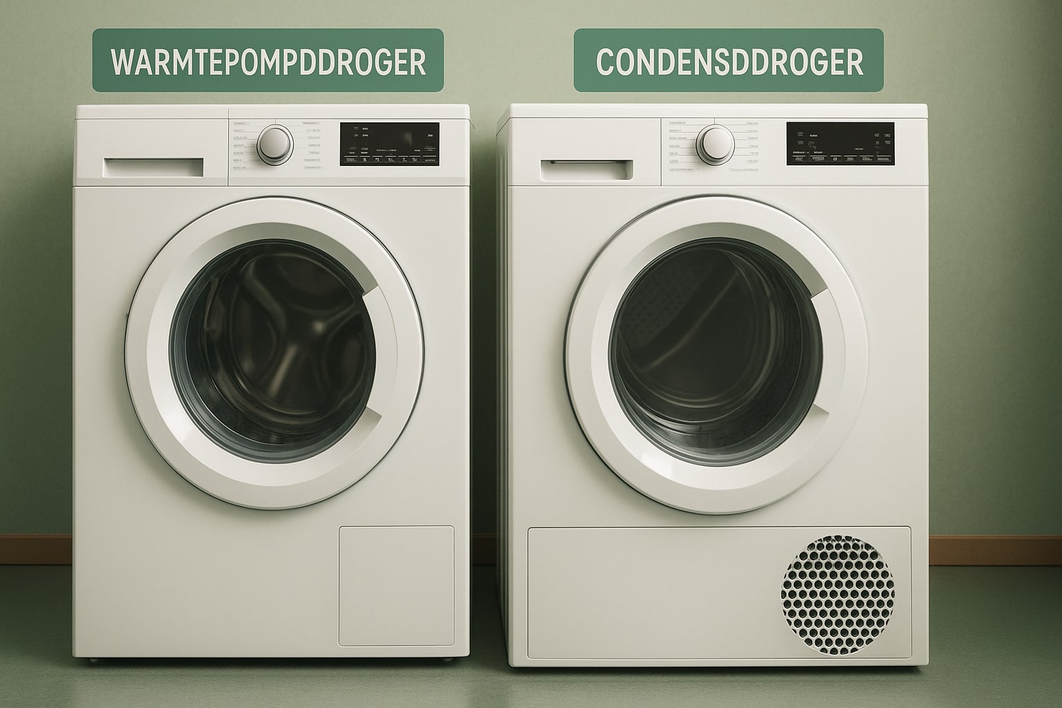 verschil warmtepompdroger en condensdroger,condensdroger,warmtepompdroger