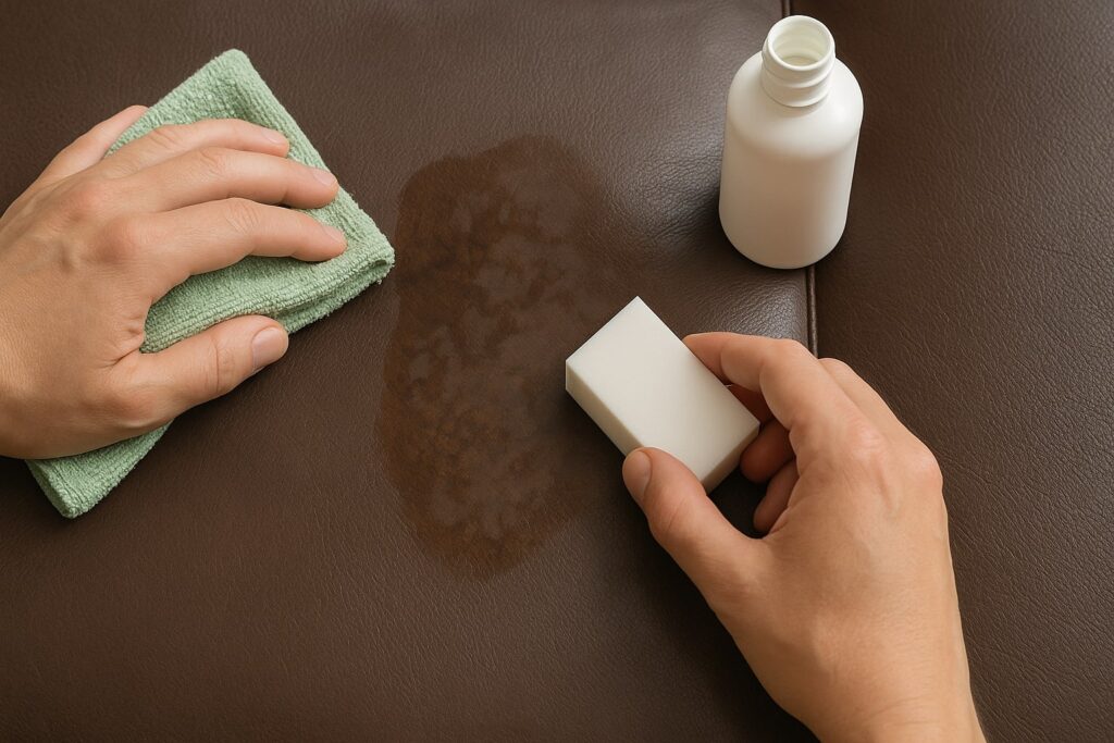 Oude vlekken uit leer verwijderen: zo red je jouw favoriete leren items