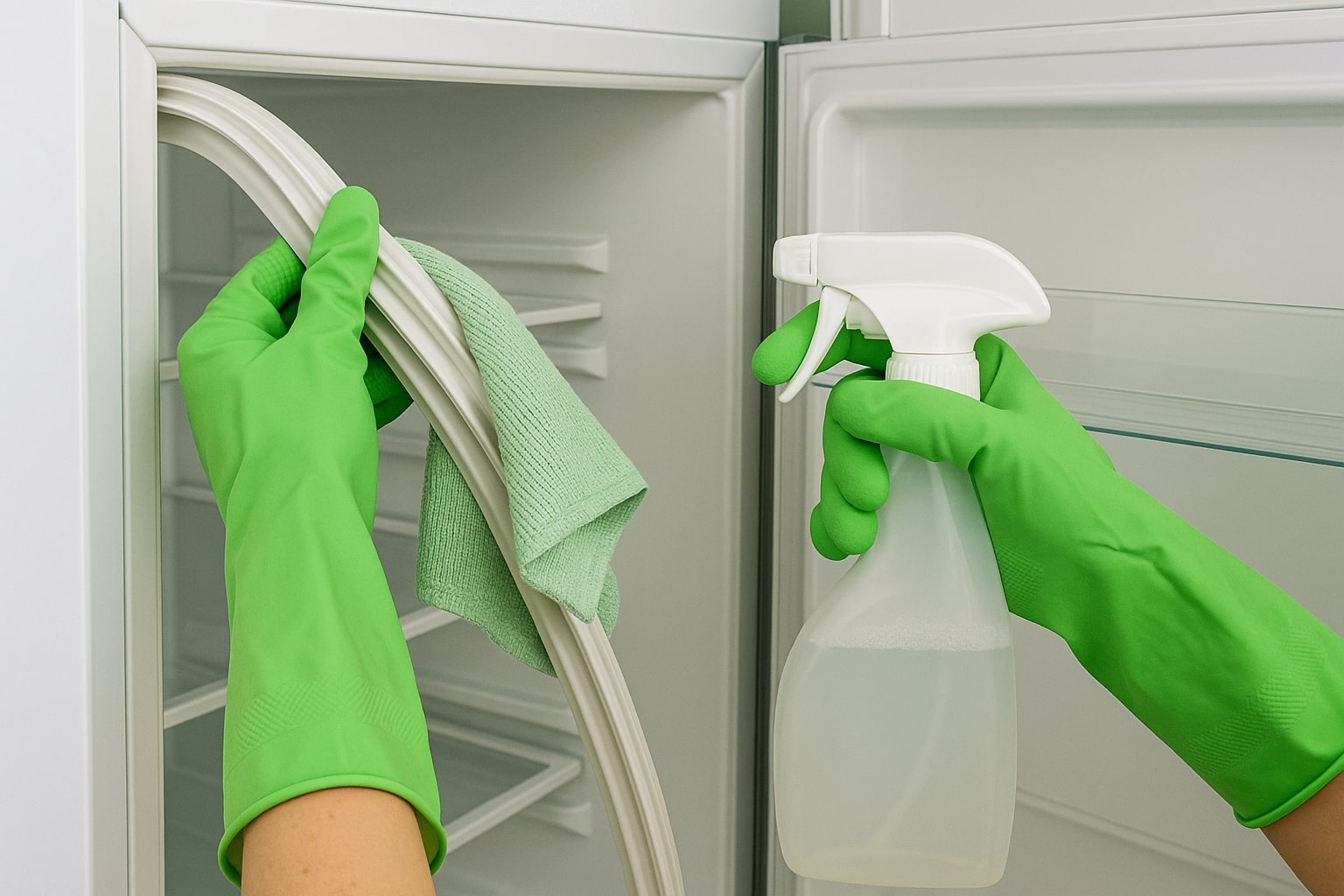 rubbers koelkast schoonmaken,rubbers