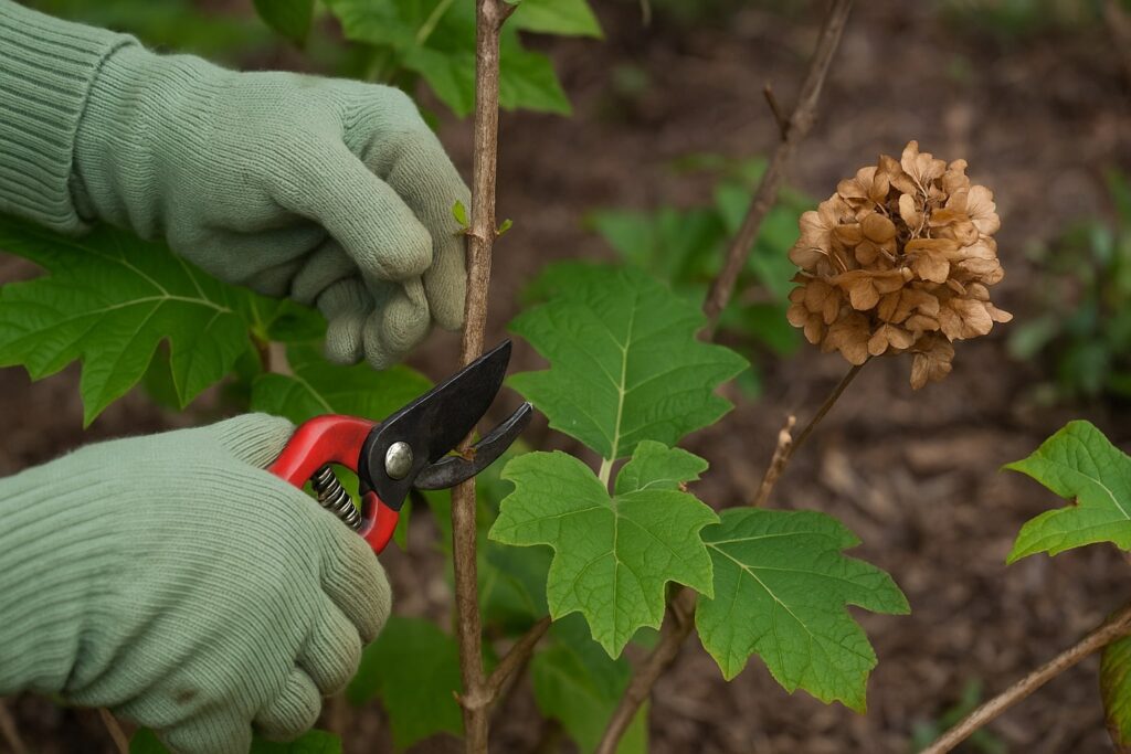 Eikenbladhortensia snoeien: de ultieme gids voor een gezonde en volle struik