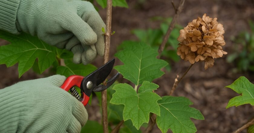 Eikenbladhortensia snoeien: de ultieme gids voor een gezonde en volle struik