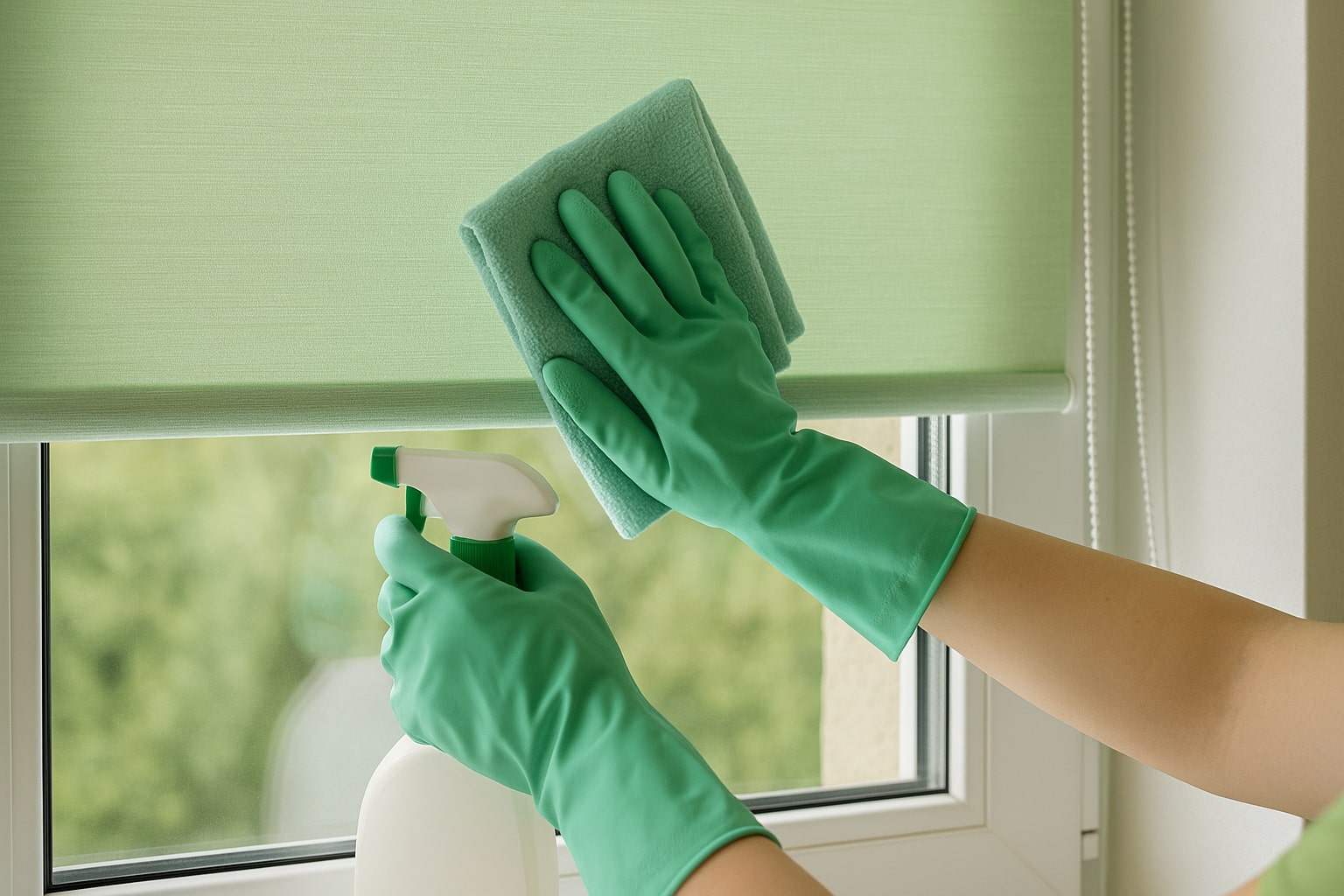 rolgordijn schoonmaken,rolgordijn