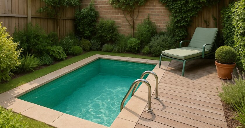 Zwembad in kleine tuin: haal het maximale uit beperkte ruimte