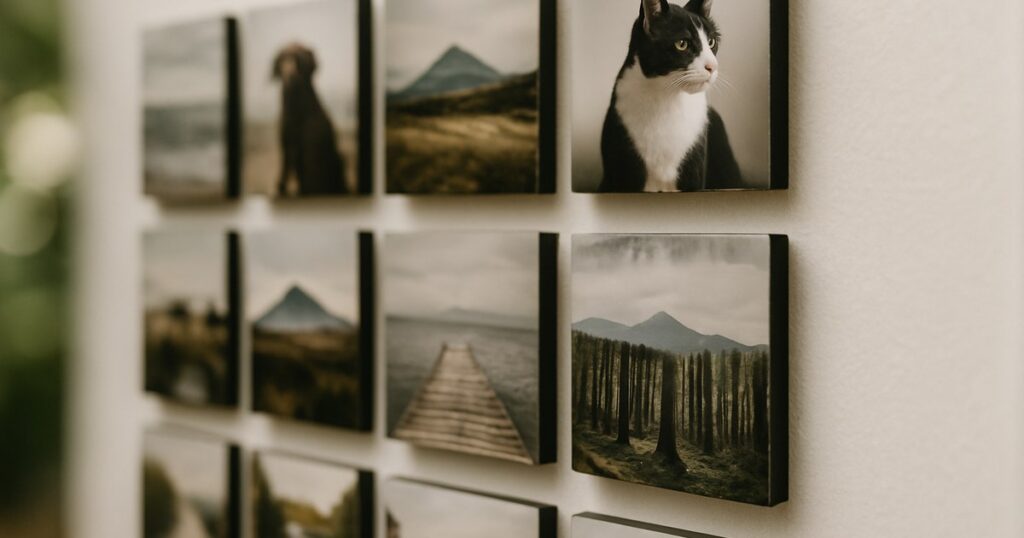 Een galerijwand maken met foto tegeltjes: zo pak je het aan